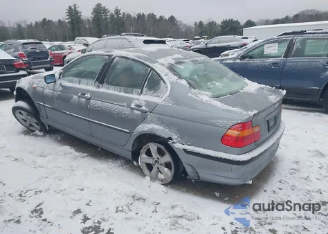 2005 BMW 330Xi из США, поврежденный, VIN WBAEW53425PN39151